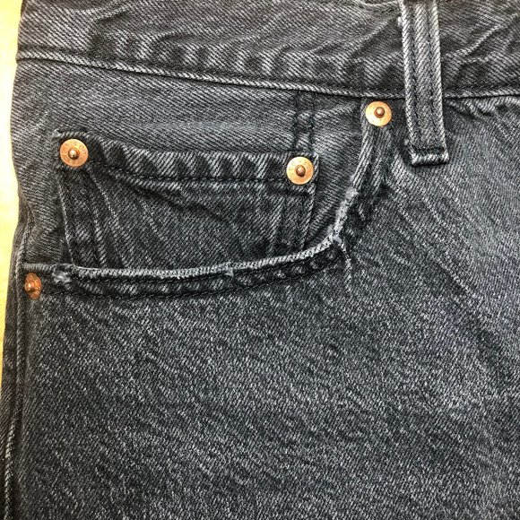 Levi's - 501 Original Shorts, Charcoal - Picture 9 of 16